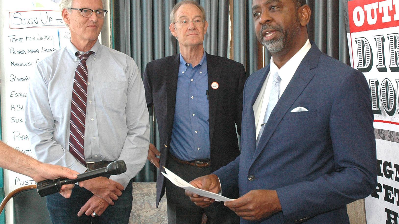 Organizers of anti-'dark money' initiative race to get needed signatures for ballot